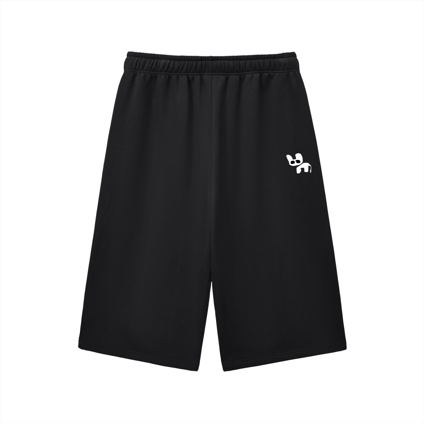 Relaxed Drawstring Three-quarter Sweatpants