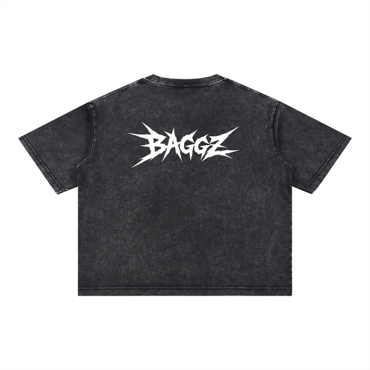 Mineral Wash Boxy Cotton T-Shirt