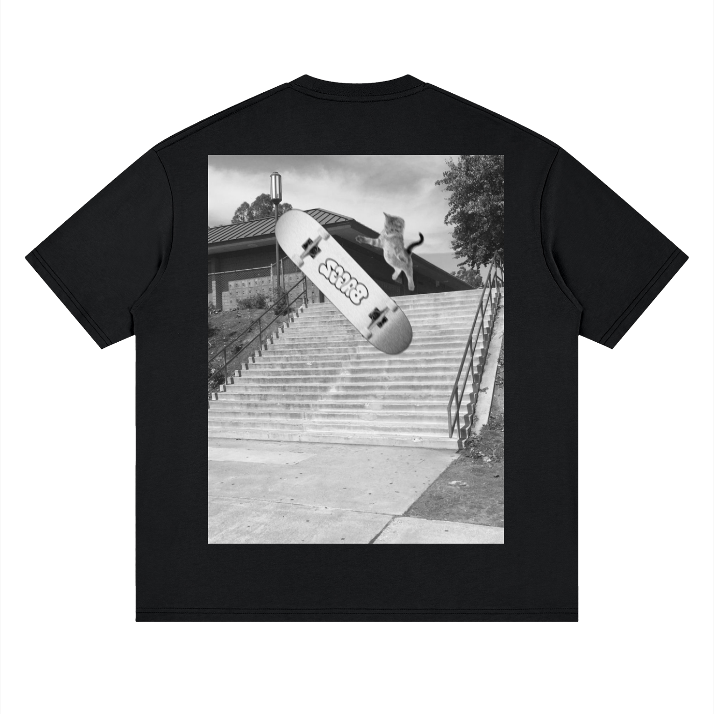 Streetwear Loose Drop Shoulder T-Shirt