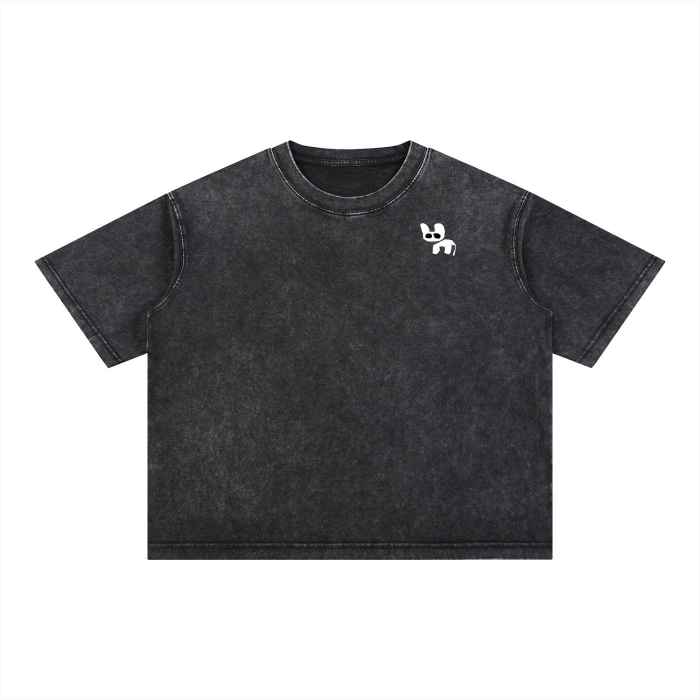 Mineral Wash Boxy Cotton T-Shirt