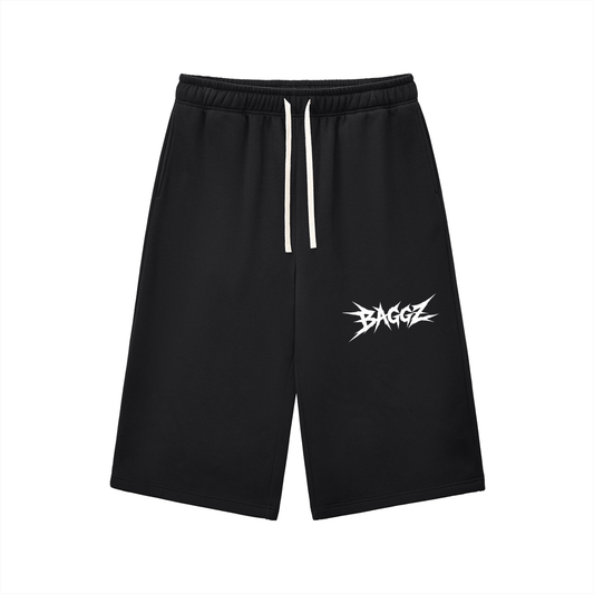 Relaxed Drawstring Three-quarter Sweatpants